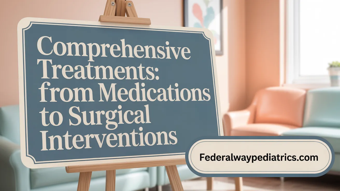 Comprehensive Treatments: From Medications to Surgical Interventions