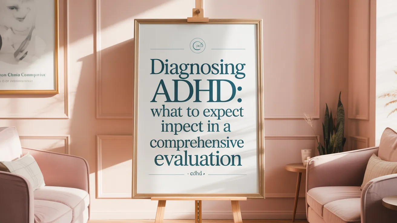 Diagnosing ADHD: What to Expect in a Comprehensive Evaluation