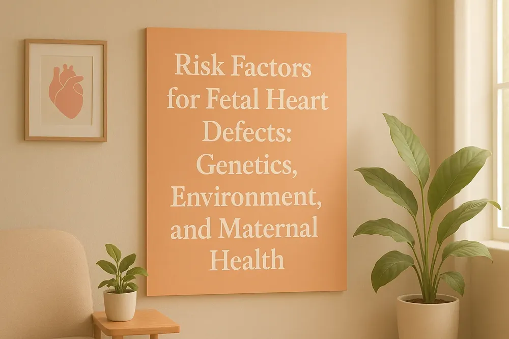 Risk Factors for Fetal Heart Defects: Genetics, Environment, and Maternal Health