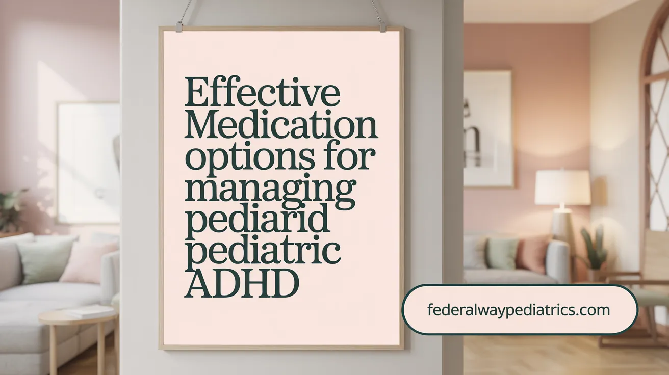 Effective Medication Options for Managing Pediatric ADHD