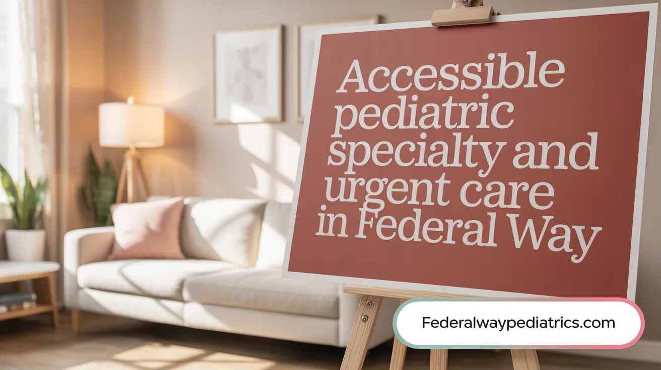 Accessible Pediatric Specialty and Urgent Care in Federal Way