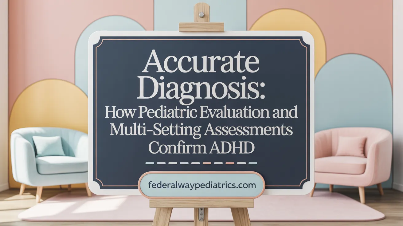 Accurate Diagnosis: How Pediatric Evaluation and Multi-Setting Assessments Confirm ADHD