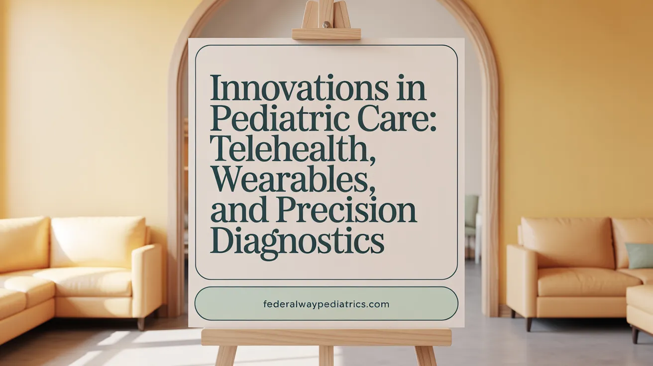 Innovations in Pediatric Care: Telehealth, Wearables, and Precision Diagnostics