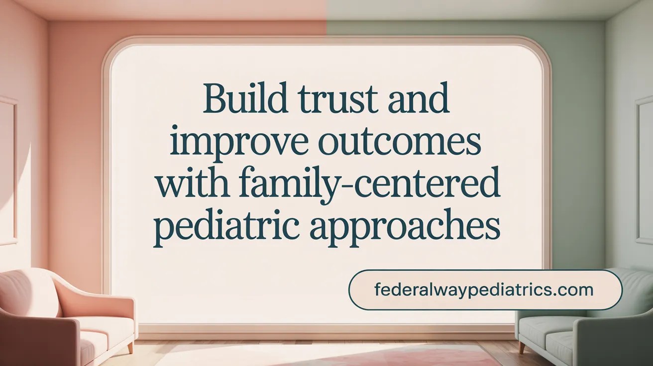 Build Trust and Improve Outcomes with Family-Centered Pediatric Approaches