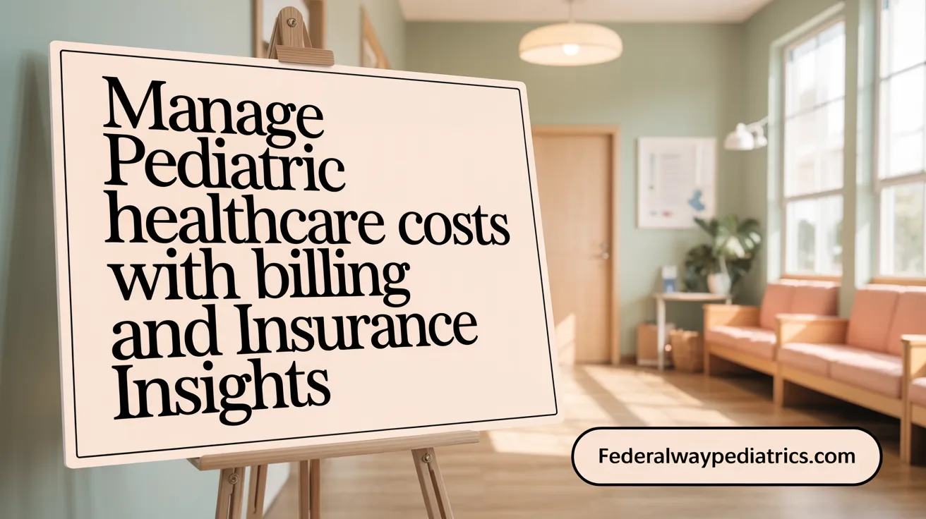 Manage Pediatric Healthcare Costs with Billing and Insurance Insights