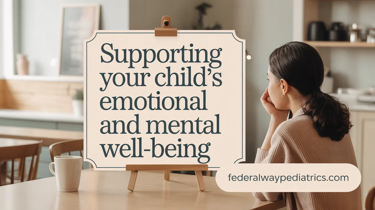 Supporting Your Child’s Emotional and Mental Well-Being