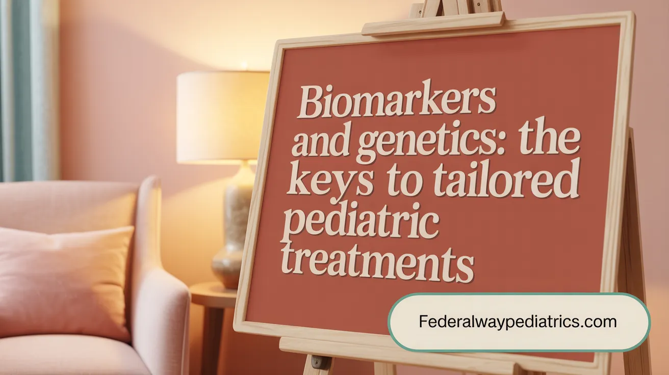 Biomarkers and Genetics: The Keys to Tailored Pediatric Treatments