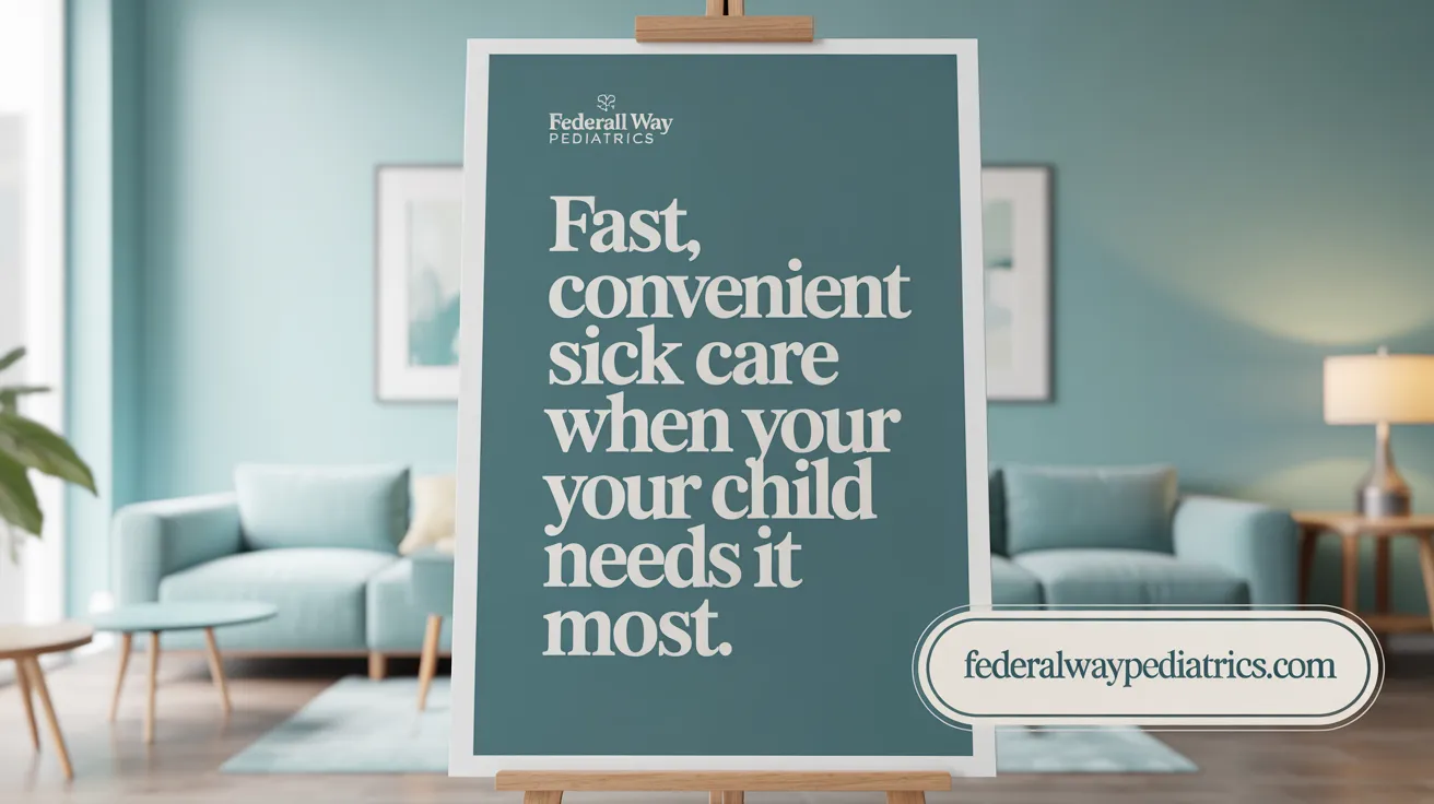 Fast, Convenient Sick Care When Your Child Needs It Most