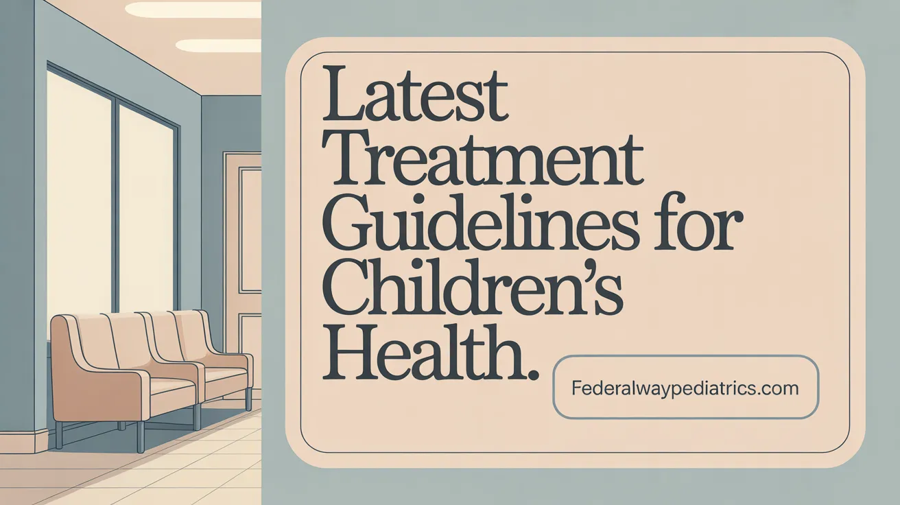 Latest Treatment Guidelines for Children's Health