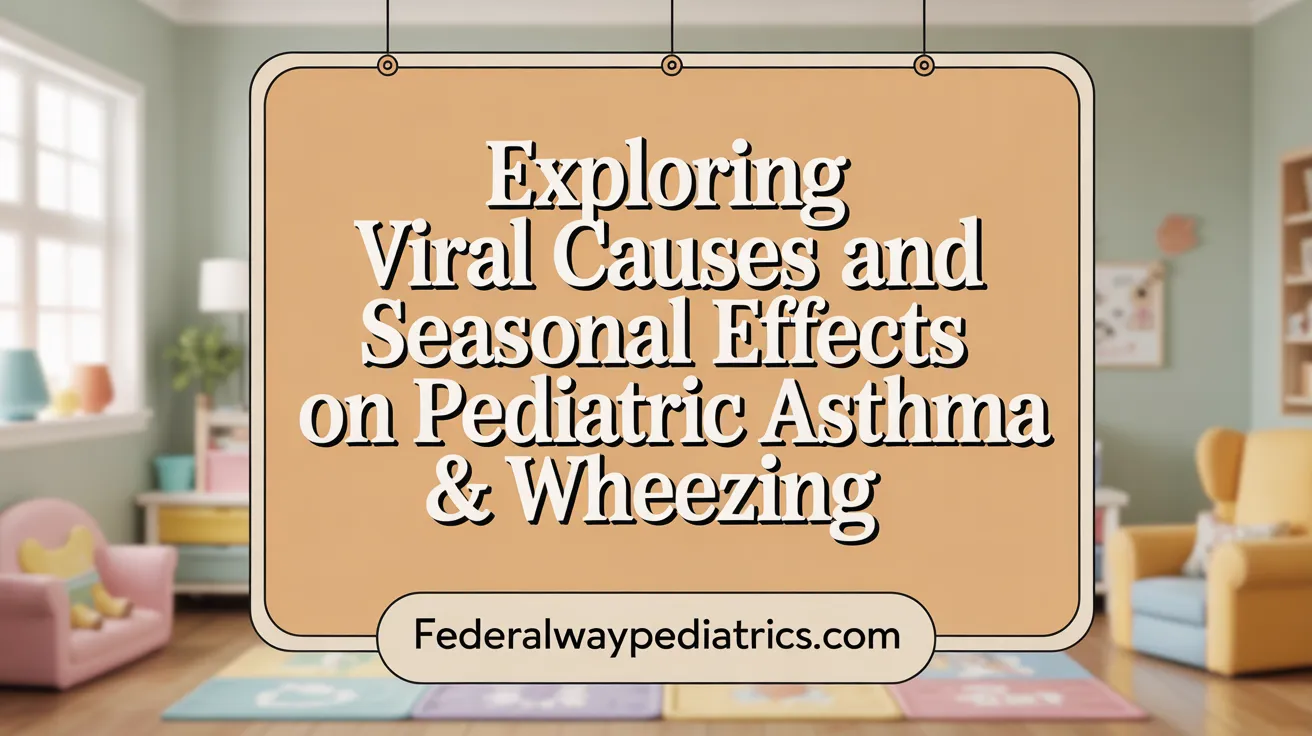 Exploring Viral Causes and Seasonal Effects on Pediatric Asthma & Wheezing