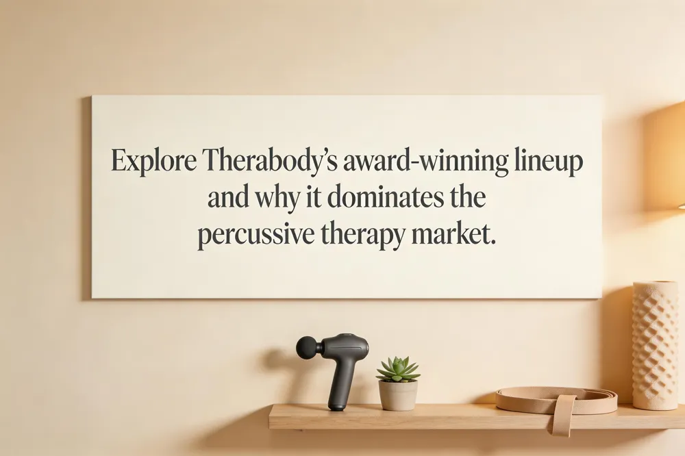 Explore Therabody’s award‑winning lineup and why it dominates the percussive therapy market.