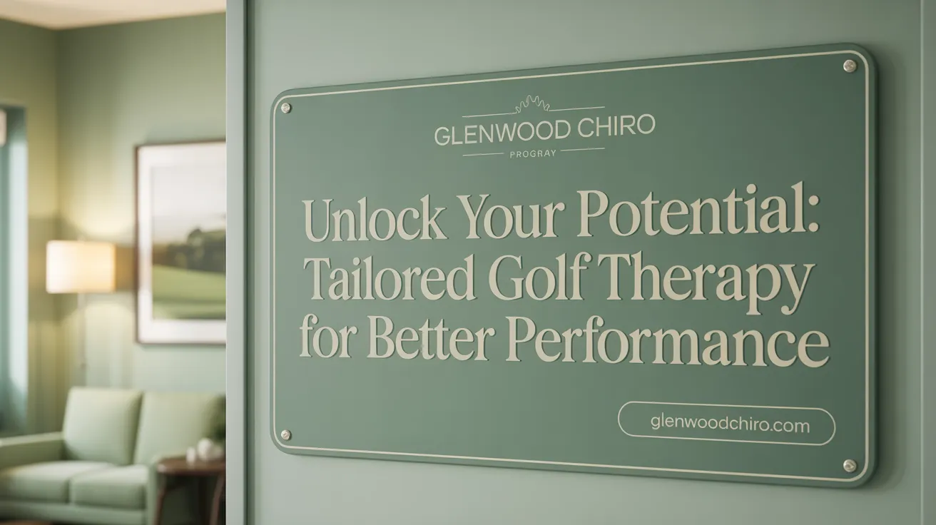 Unlock Your Potential: Tailored Golf Therapy for Better Performance