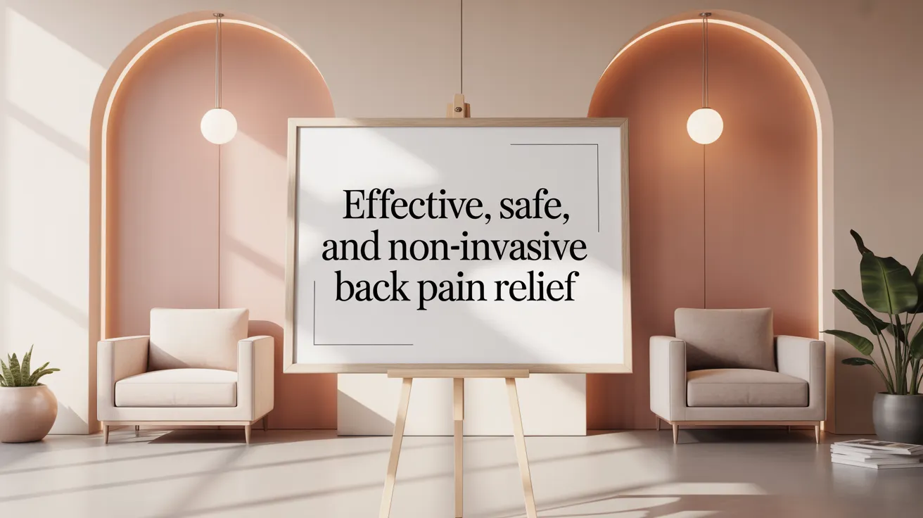 Effective, Safe, and Non-Invasive Back Pain Relief