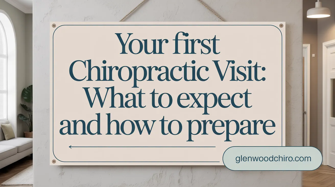 Your First Chiropractic Visit: What to Expect and How to Prepare