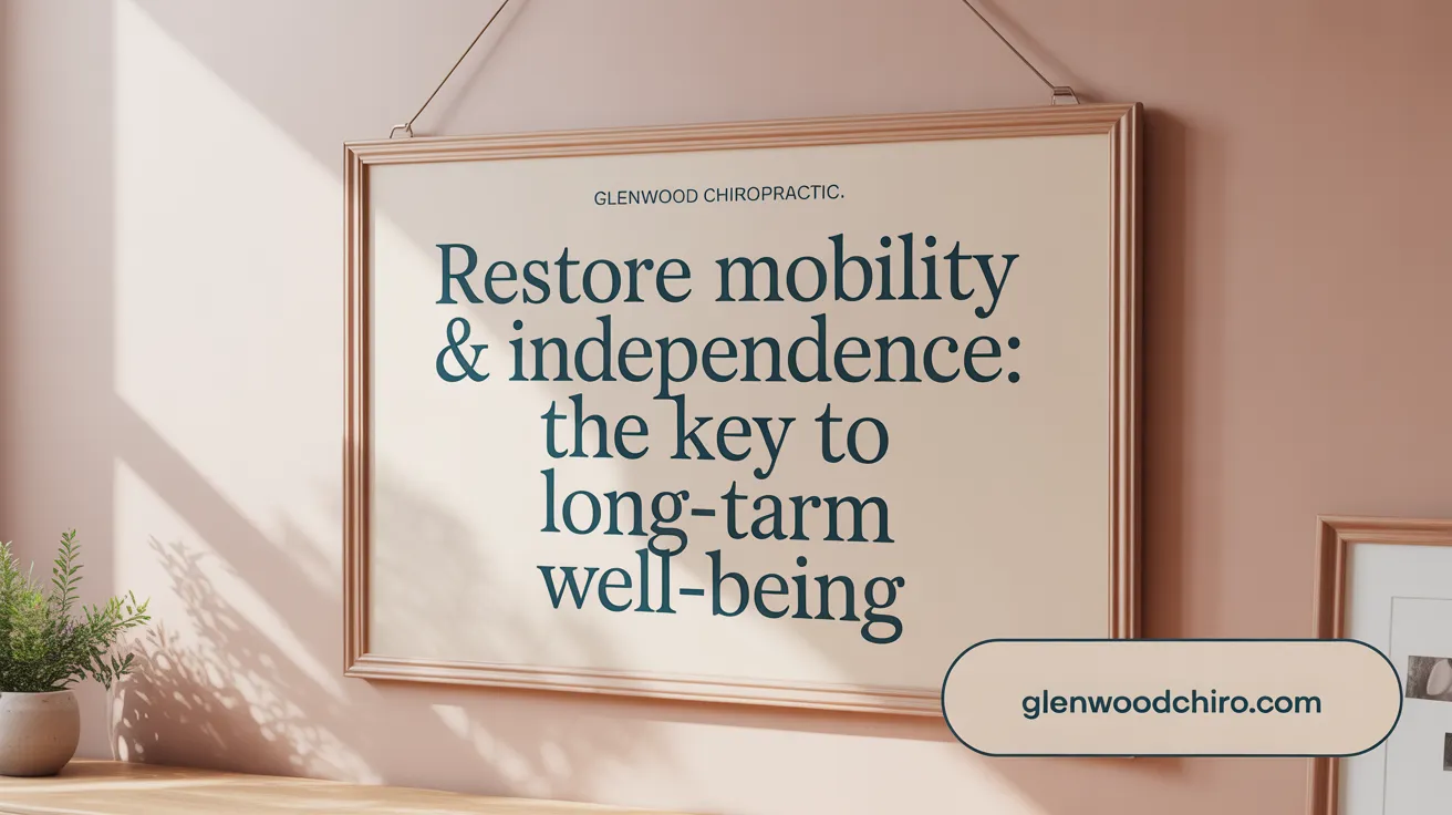 Restore Mobility & Independence: The Key to Long-Term Well-Being