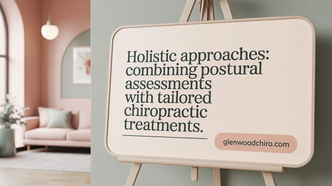 Holistic approaches: Combining postural assessments with tailored chiropractic treatments.