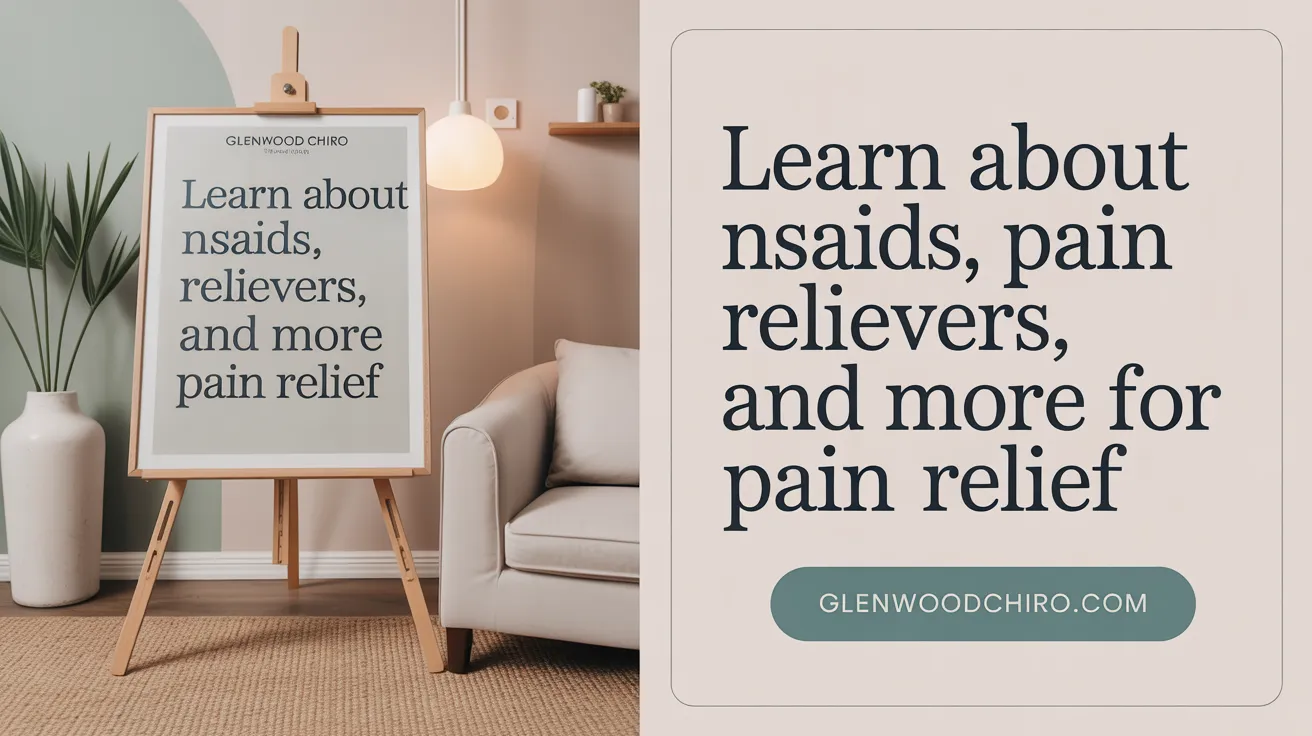 Learn About NSAIDs, Pain Relievers, and More for Pain Relief