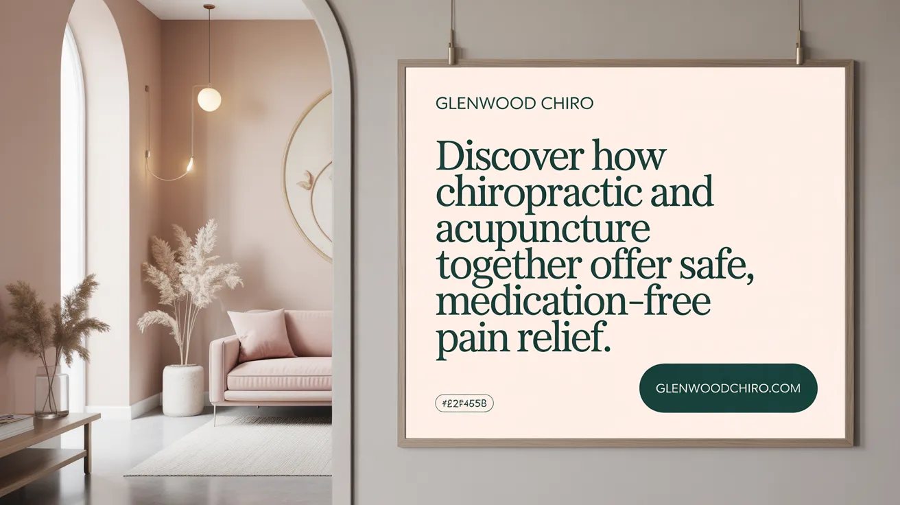 Discover how chiropractic and acupuncture together offer safe, medication-free pain relief.