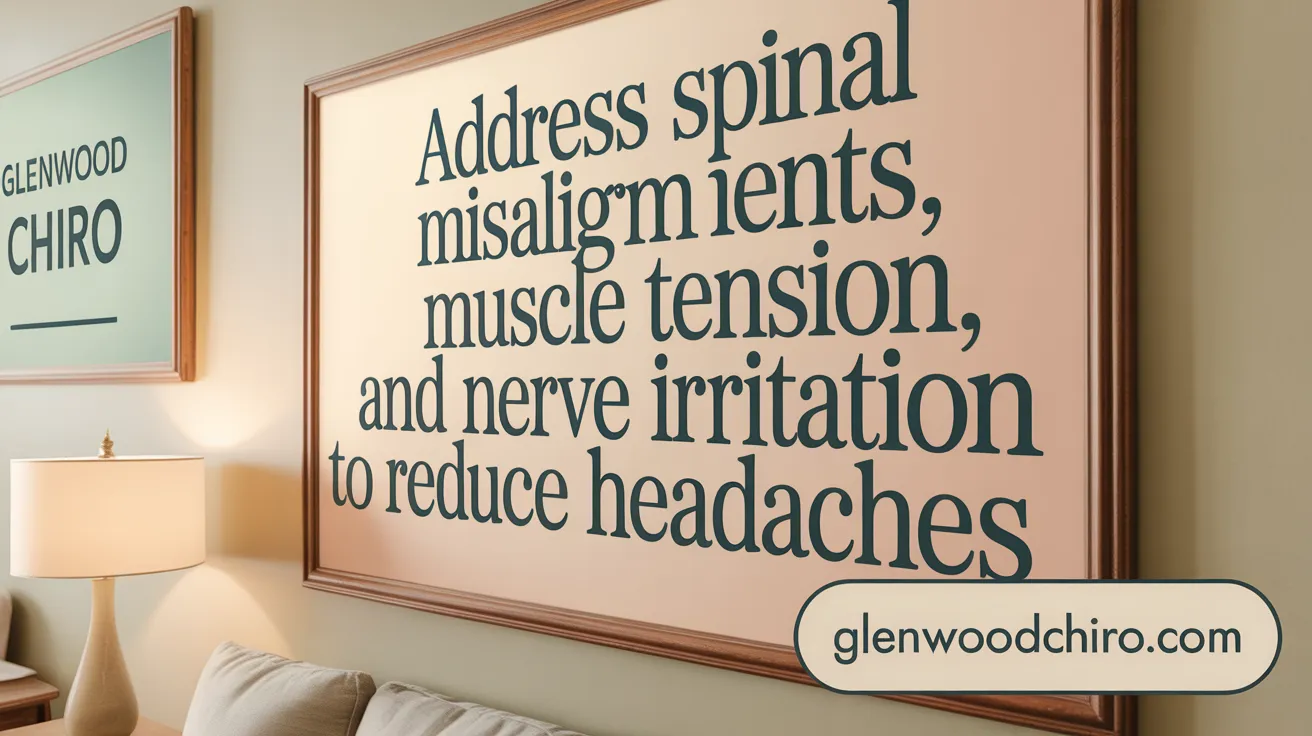 Address Spinal Misalignments, Muscle Tension, and Nerve Irritation to Reduce Headaches