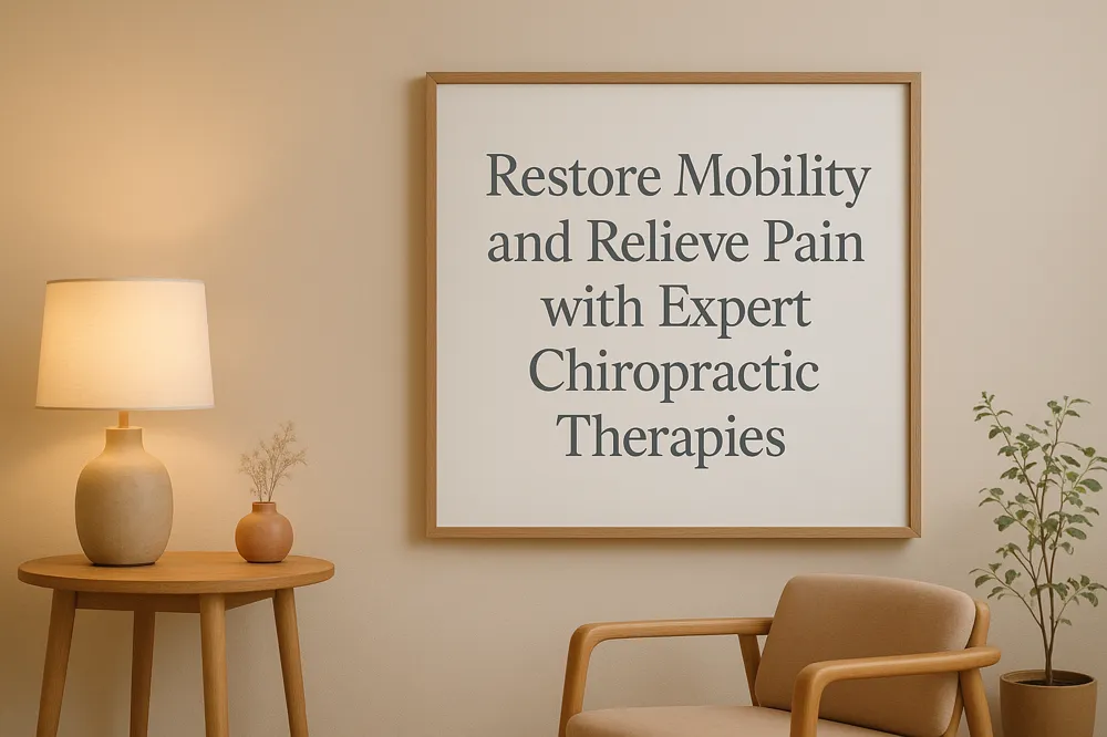 Restore Mobility and Relieve Pain with Expert Chiropractic Therapies