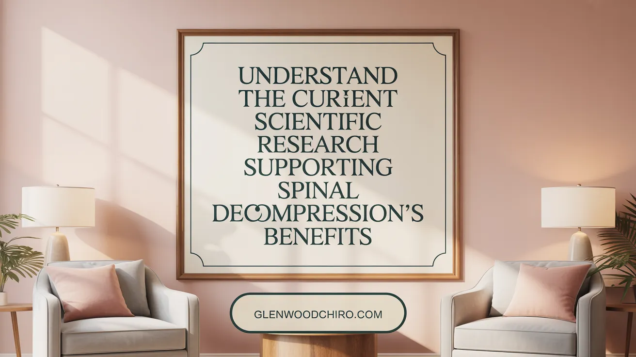 Understand the current scientific research supporting spinal decompression's benefits.