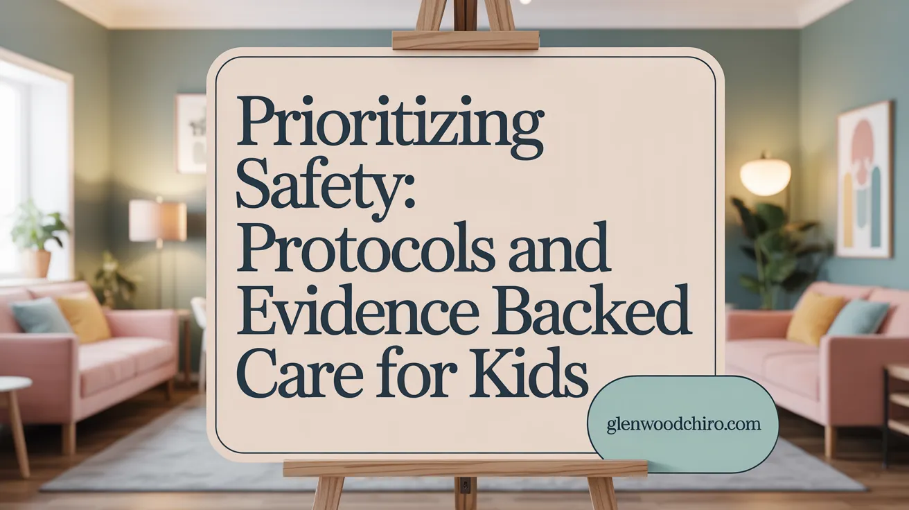 Prioritizing Safety: Protocols and Evidence Backed Care for Kids