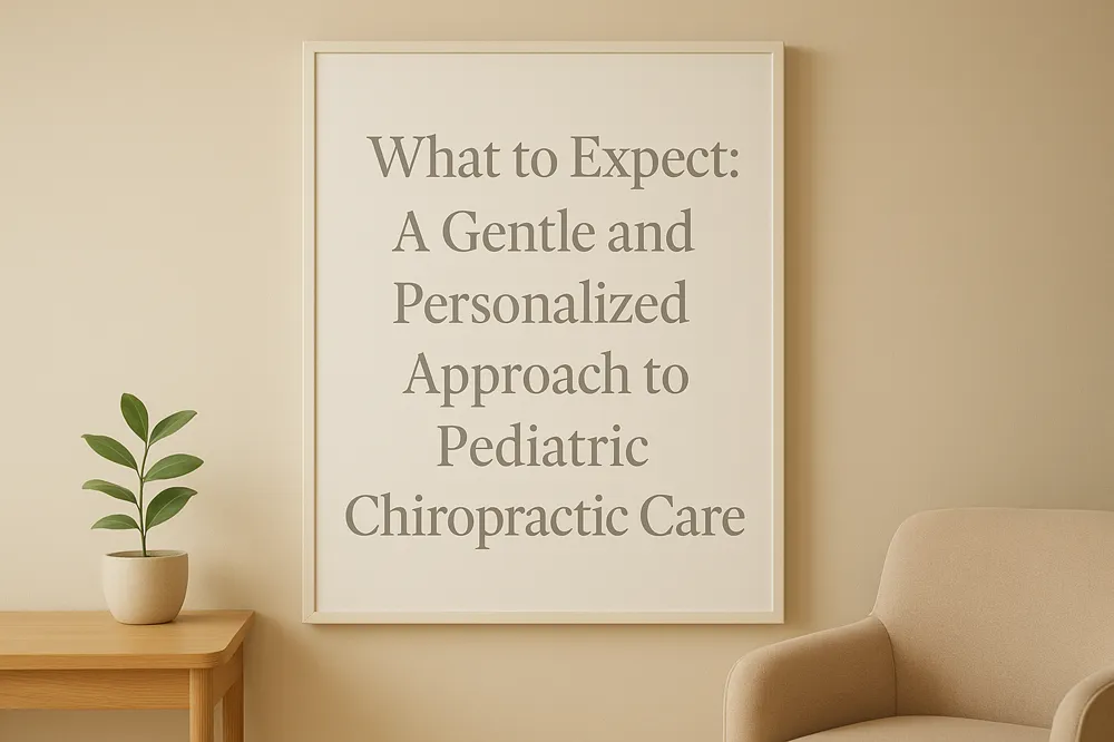 What to Expect: A Gentle and Personalized Approach to Pediatric Chiropractic Care