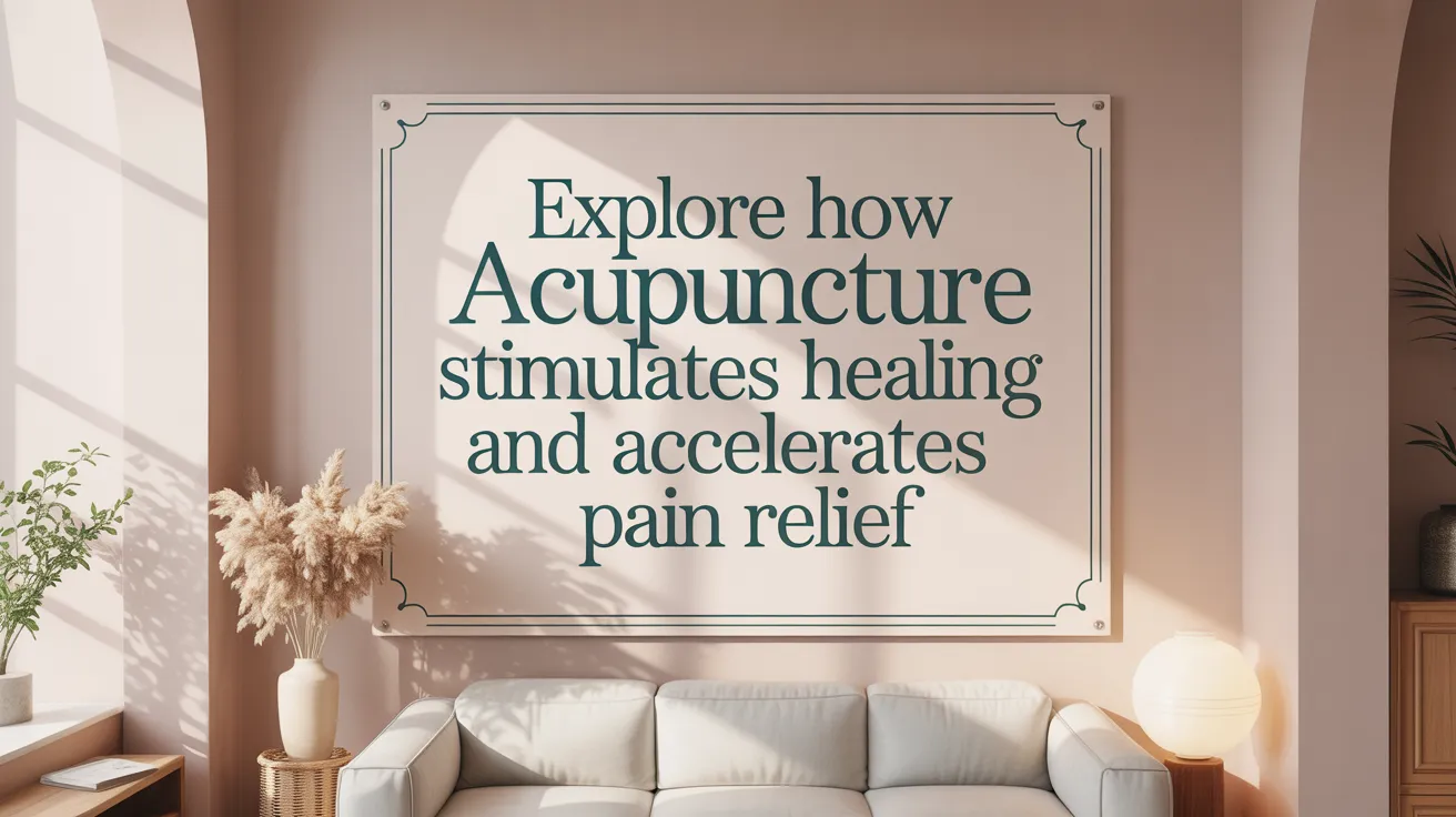 Explore How Acupuncture Stimulates Healing and Accelerates Pain Relief