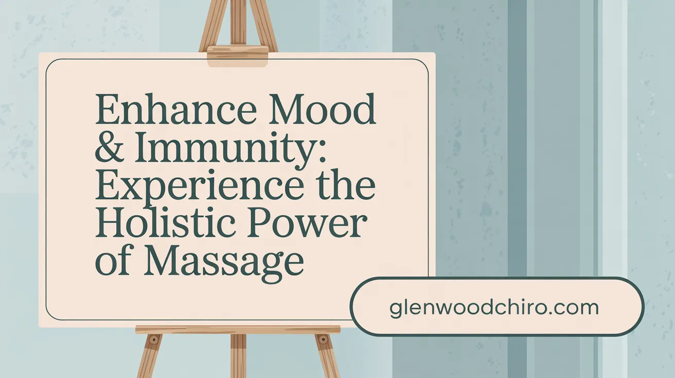 Enhance Mood & Immunity: Experience The Holistic Power of Massage