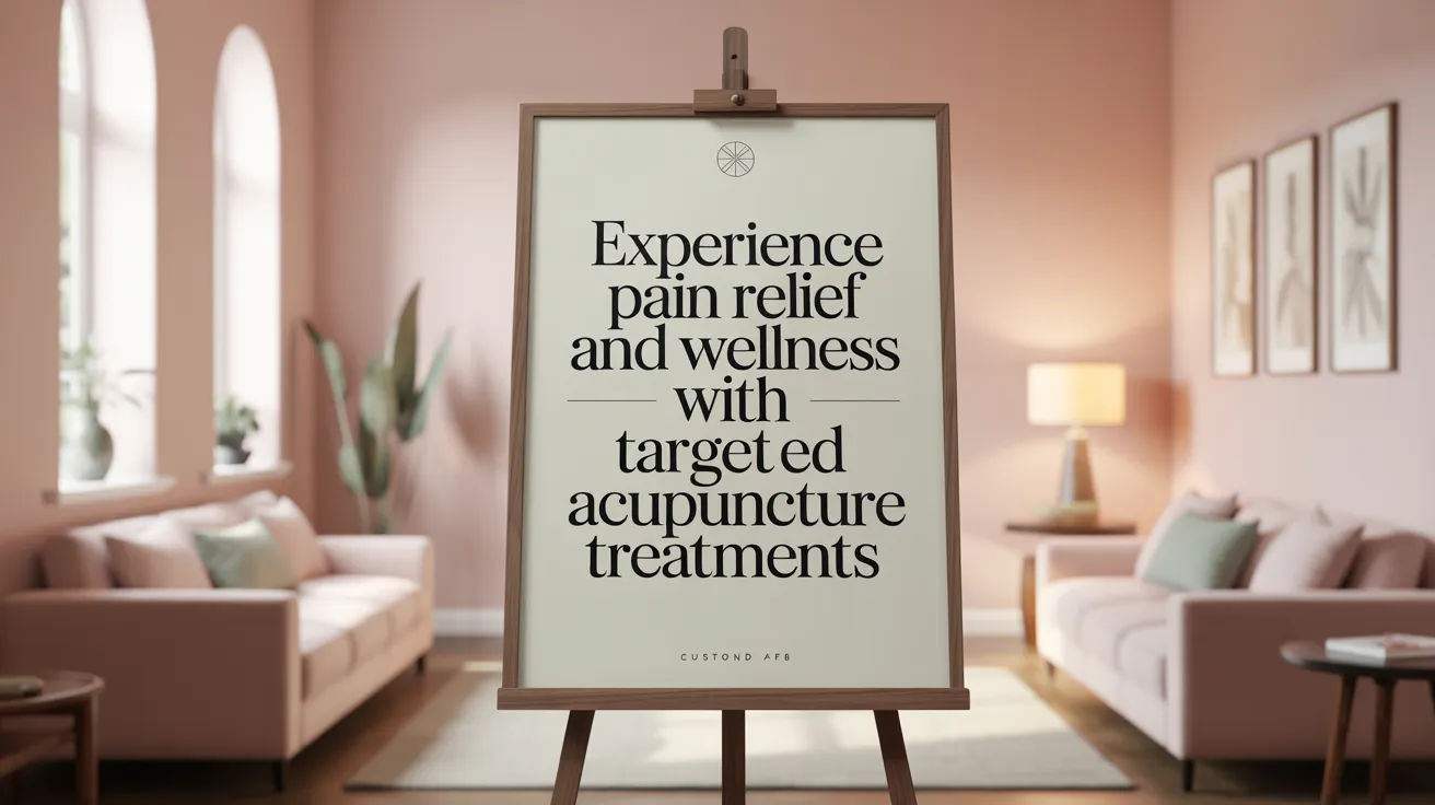 Experience Pain Relief and Wellness with Targeted Acupuncture Treatments