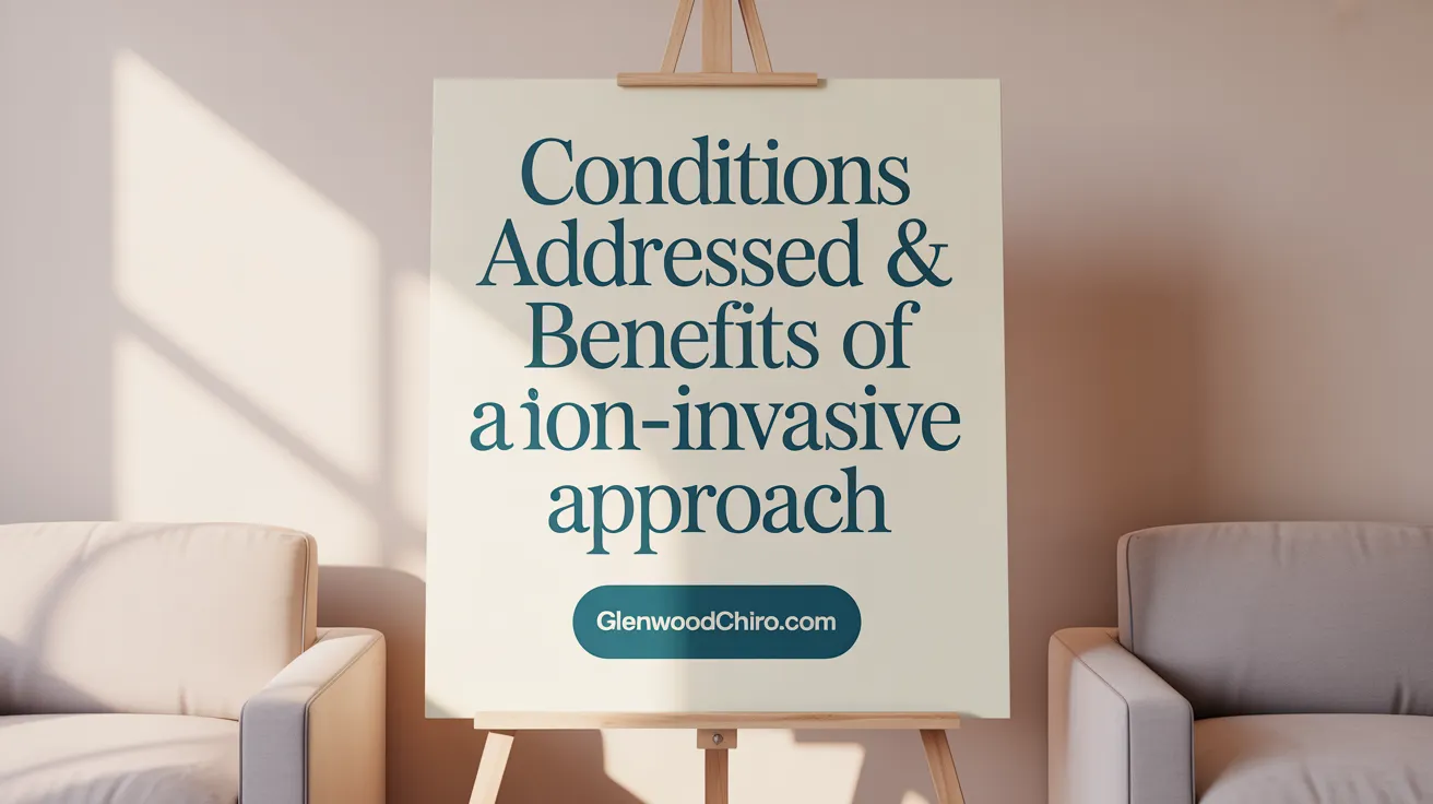 Conditions Addressed & Benefits of a Non-Invasive Approach