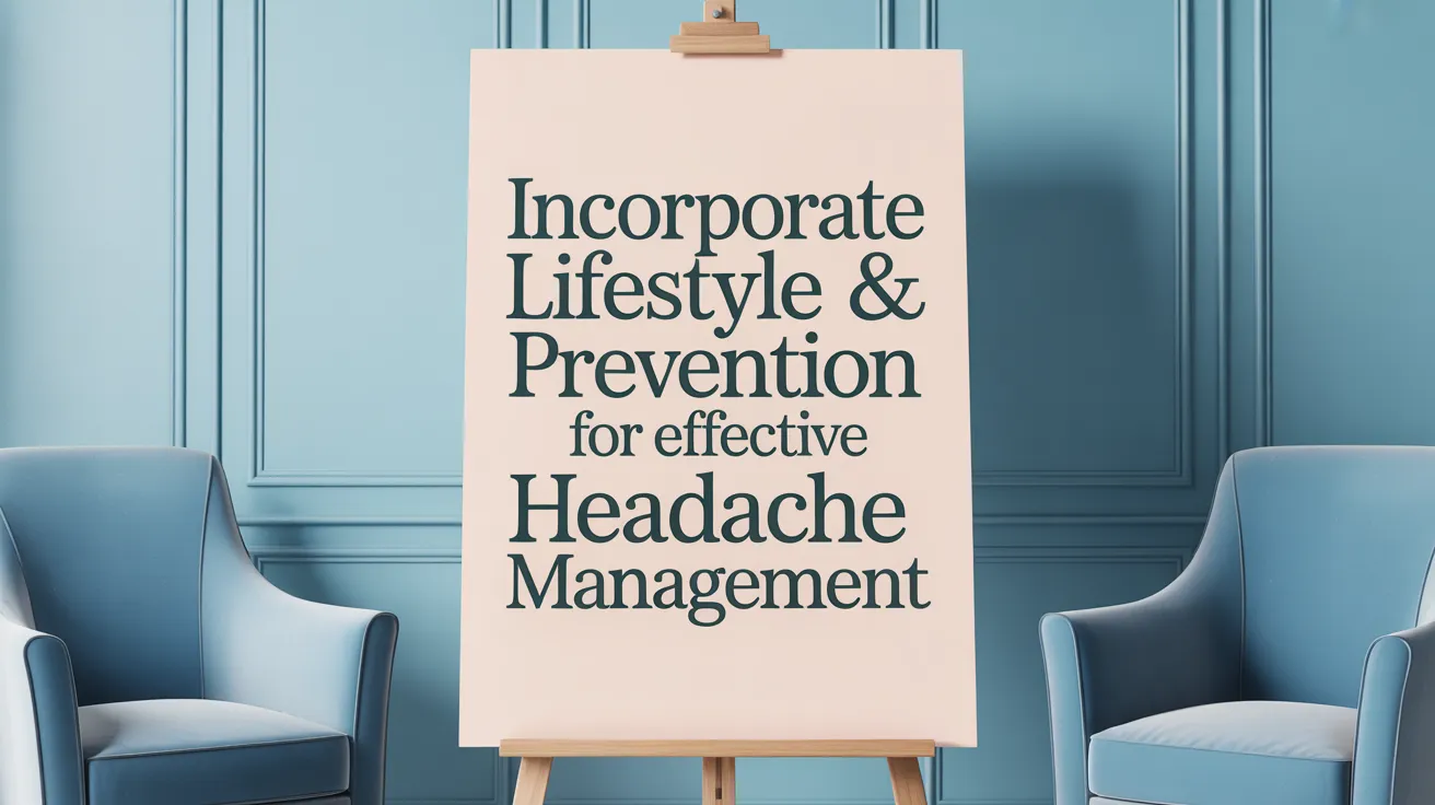 Incorporate Lifestyle & Prevention for Effective Headache Management