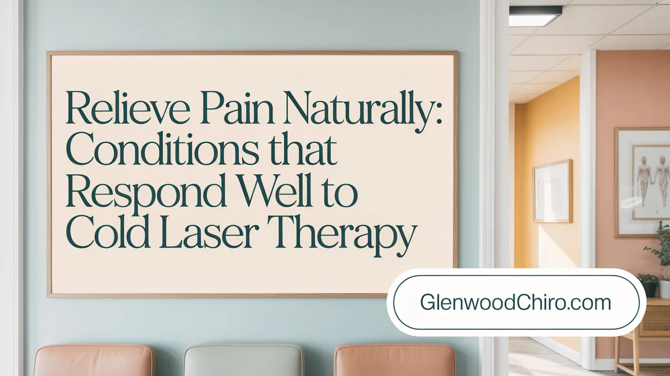 Relieve Pain Naturally: Conditions That Respond Well to Cold Laser Therapy