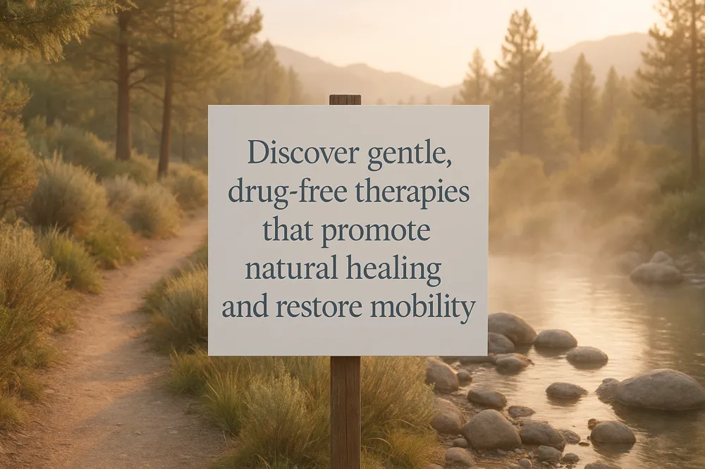 Discover gentle, drug-free therapies that promote natural healing and restore mobility