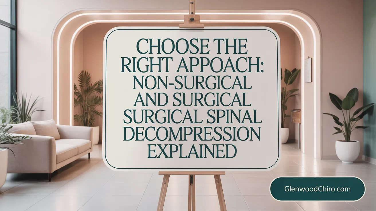 Choose the Right Approach: Non-Surgical and Surgical Spinal Decompression Explained