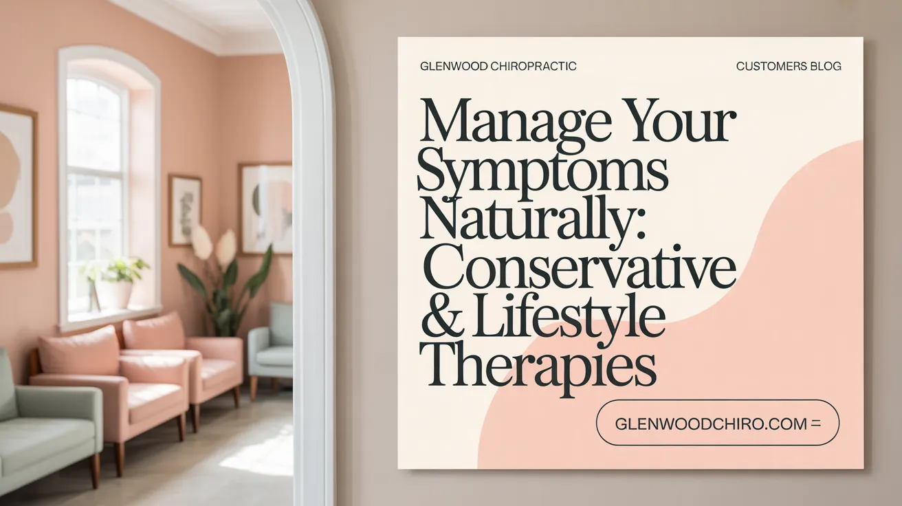 Manage Your Symptoms Naturally: Conservative & Lifestyle Therapies