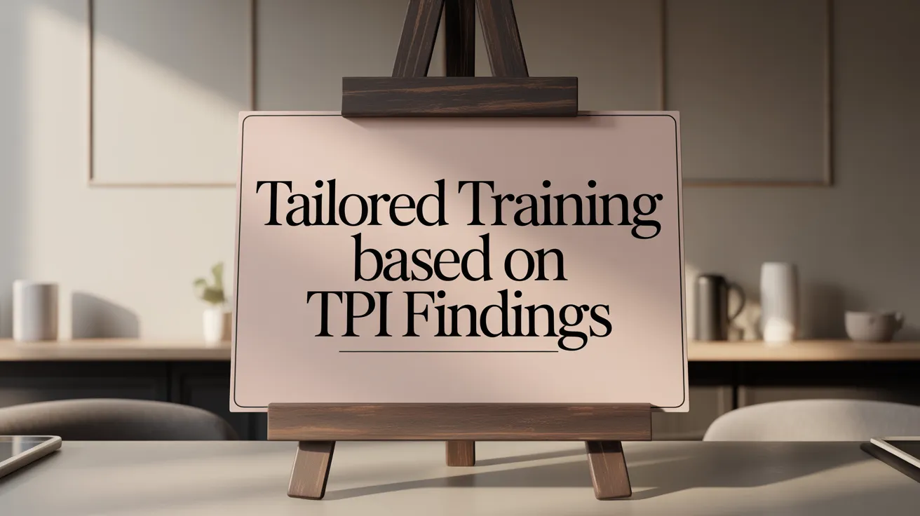 Transform Your Game with Tailored Training Based on TPI Findings