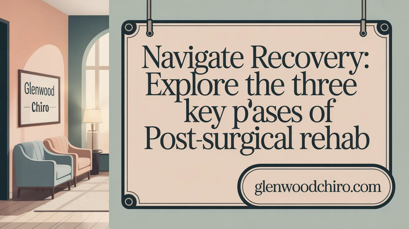 Navigate Recovery: Explore the Three Key Phases of Post-Surgical Rehab