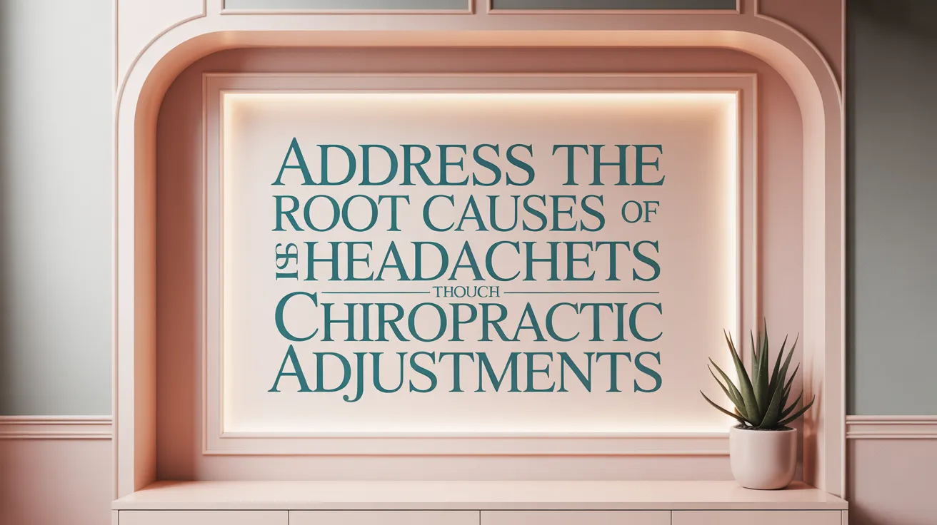 Address the Root Causes of Headaches Through Chiropractic Adjustments
