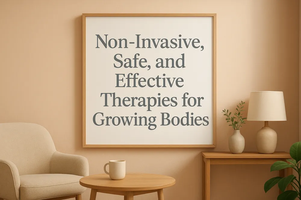 Non-Invasive, Safe, and Effective Therapies for Growing Bodies
