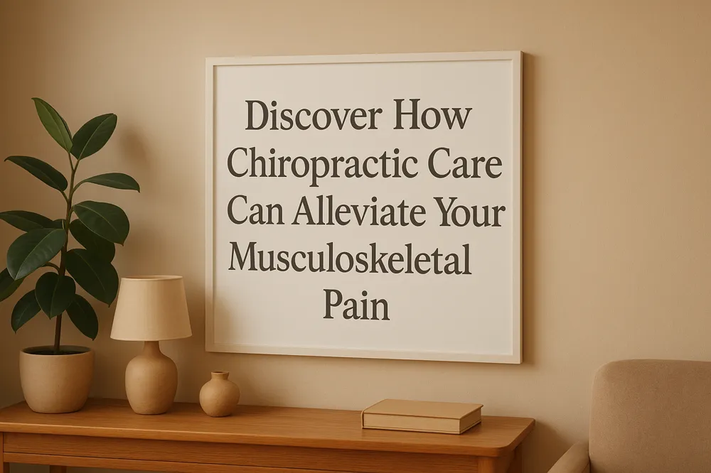 Discover How Chiropractic Care Can Alleviate Your Musculoskeletal Pain