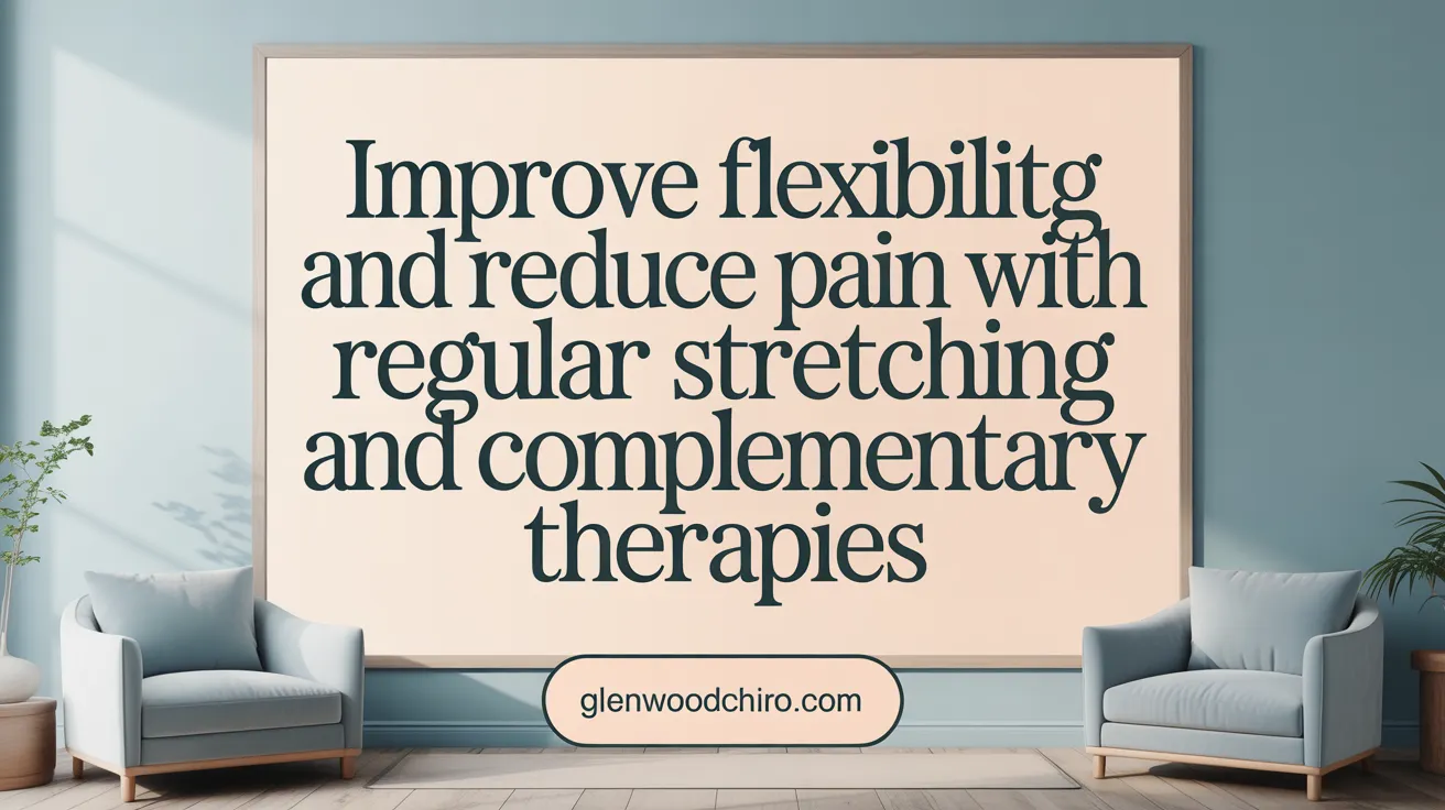 Improve Flexibility and Reduce Pain with Regular Stretching and Complementary Therapies