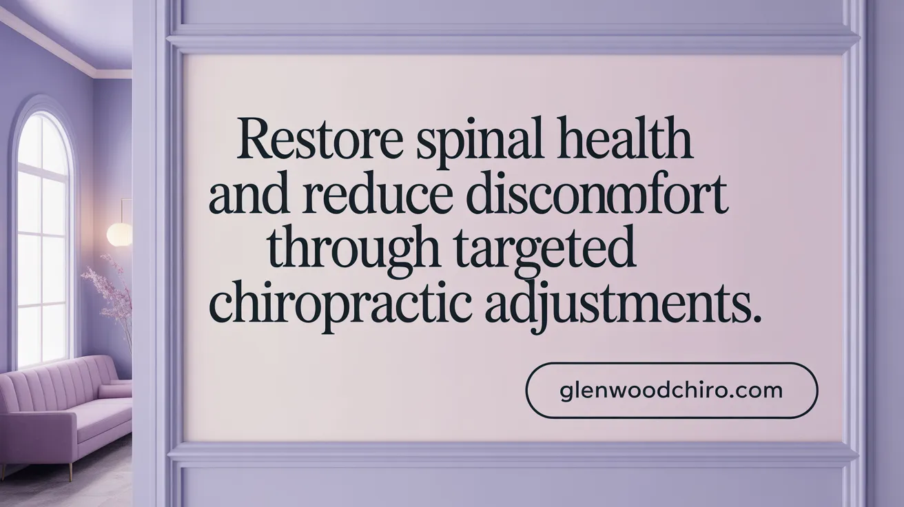 Restore spinal health and reduce discomfort through targeted chiropractic adjustments.