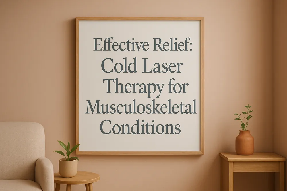Effective Relief: Cold Laser Therapy for Musculoskeletal Conditions