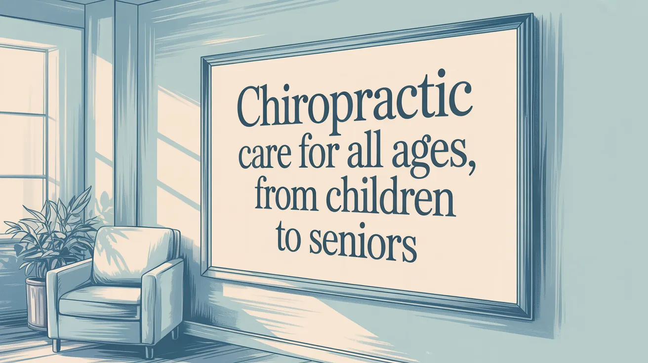 Chiropractic Care for All Ages, From Children to Seniors