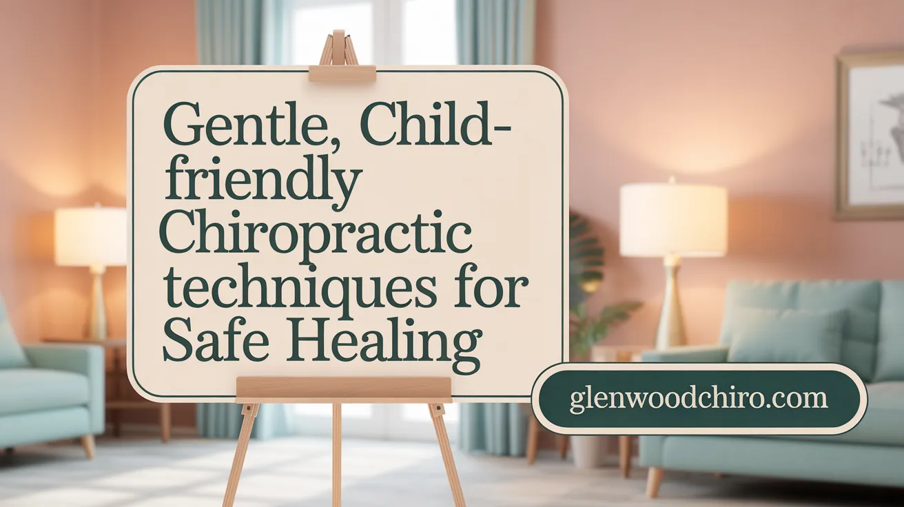 Gentle, Child-Friendly Chiropractic Techniques for Safe Healing