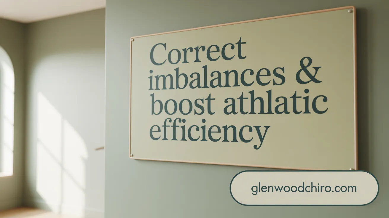 Correct Imbalances & Boost Athletic Efficiency