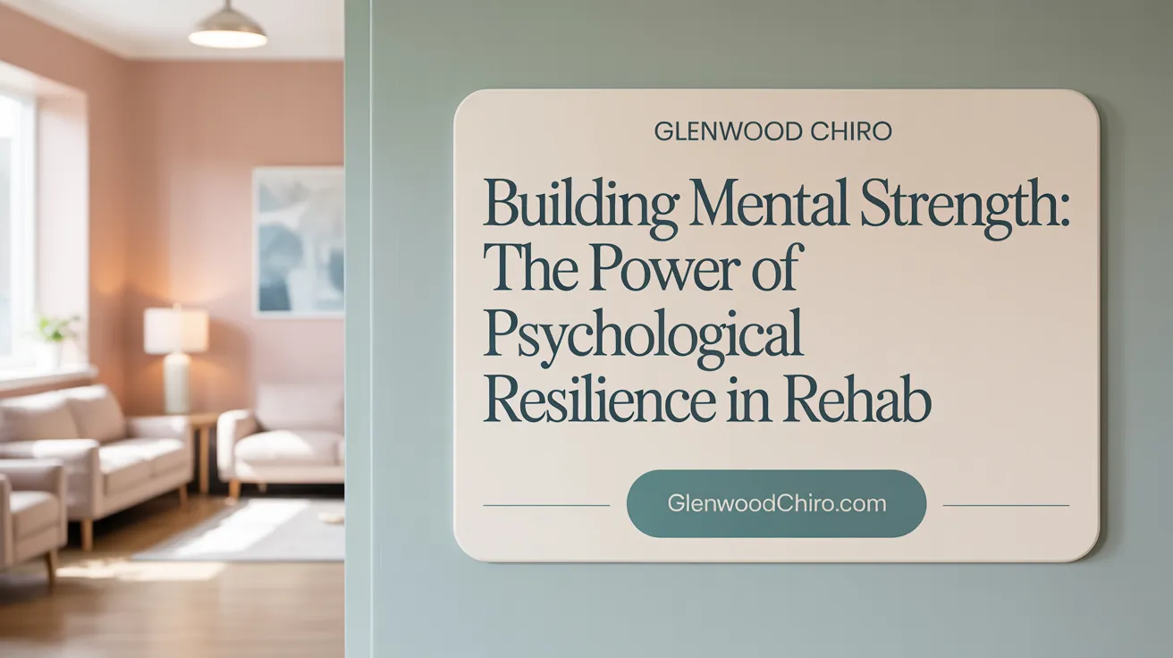 Building Mental Strength: The Power of Psychological Resilience in Rehab