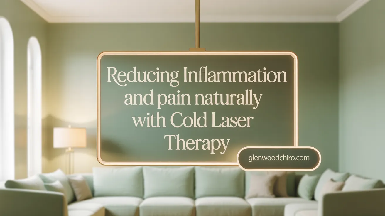 Reducing Inflammation and Pain Naturally with Cold Laser Therapy
