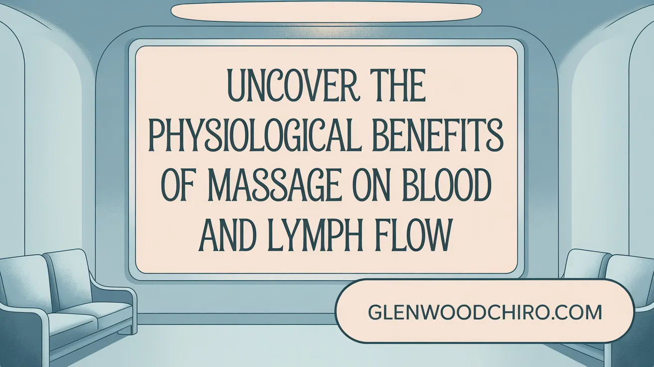 Uncover the Physiological Benefits of Massage on Blood and Lymph Flow
